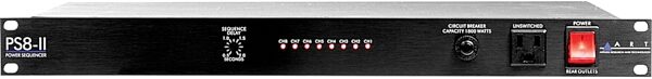 ART PS8-II Power Conditioner and Sequencer, New, Action Position Back