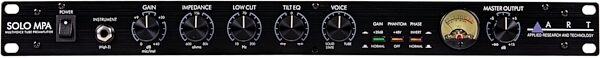ART Solo MPA Single-Channel Tube Microphone Preamplifier, New, Action Position Front