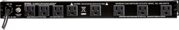 ART SP4x4 Pro USB Power Distribution System with Voltage Meter, New, Action Position Back