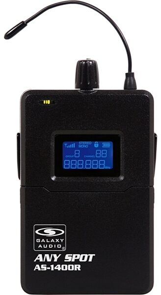 Galaxy Audio AS-1400 Any Spot Wireless In-Ear Monitor System, Alt
