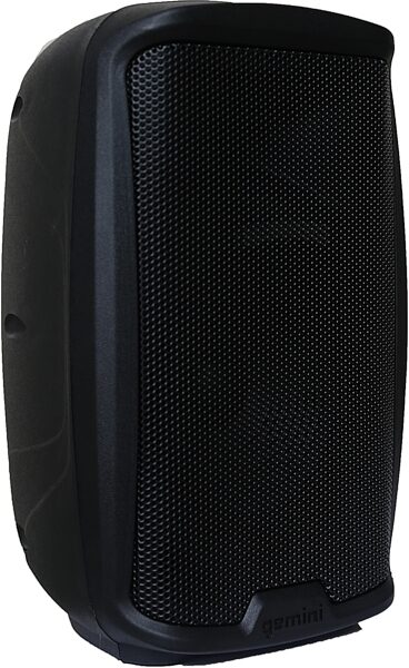 Gemini AS-2108BT Powered Bluetooth Loudspeaker, New, Angled Side
