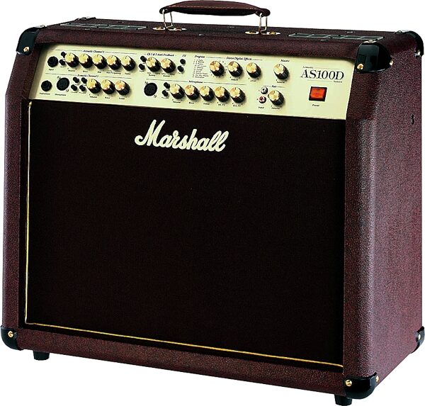 Marshall AS100D Acoustic Guitar Amplifier (2x50 Watts, 2x8"), Main