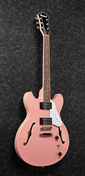 Ibanez AS63 Artcore Vibrante Semi-Hollowbody Electric Guitar, Angled Side