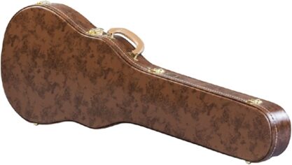 Gibson Historic Replica Les Paul Guitar Case, Non-Aged Brown, Action Position Back