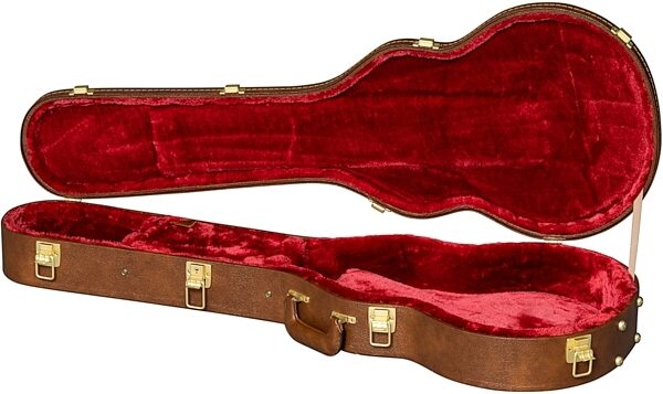 Gibson Les Paul Electric Guitar Case, Original Brown, view