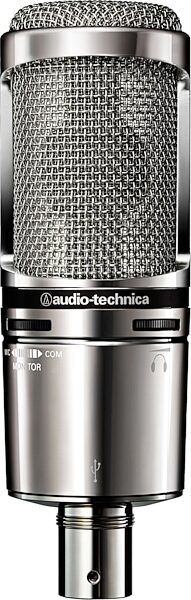 Audio-Technica AT2020 USB Plus Condenser Microphone, Front