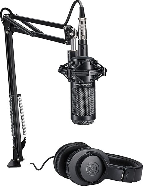 Audio-Technica AT2035 Studio Microphone, USED, Warehouse Resealed, Action Position Back