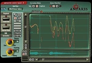 Antares Auto-Tune 3 TDM Software (TDM TDM/HD Macintosh), Graphical Mode