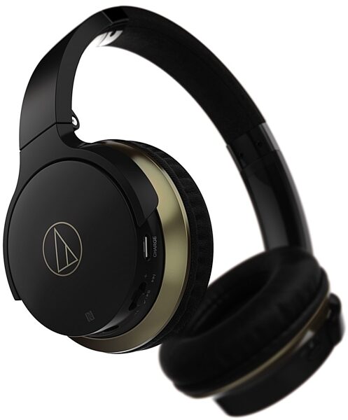 Audio-Technica ATH-AR3BT SonicFuel Wireless On-Ear Headphones, Black, USED, Blemished, Alt