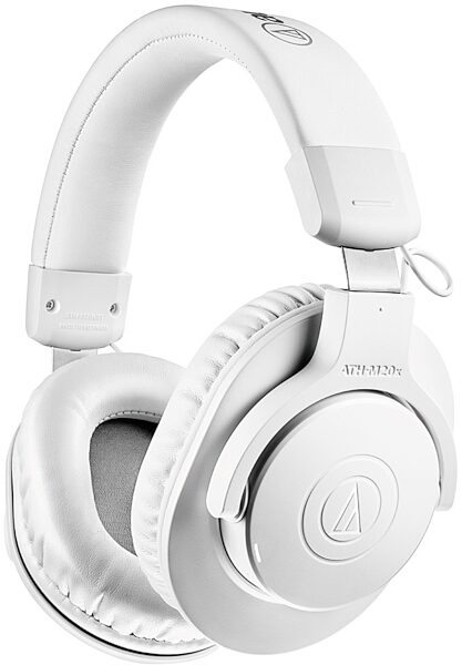 Audio-Technica ATH-M20xBT Wireless Over-Ear Headphones, White, Main