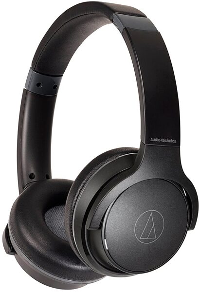 Audio-Technica ATH-S220BT Wireless On-Ear Headphones, Black, Main