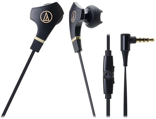 Audio-Technica ATH-CHX7iS Earphones, Black