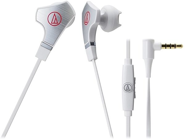 Audio-Technica ATH-CHX7iS Earphones, White
