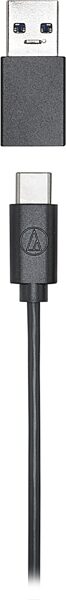 Audio-Technica ATR4750-USB Omnidirectional Gooseneck USB Microphone, New, Action Position Back