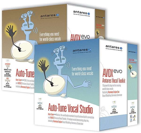 Antares Auto-Tune Vocal Studio Pitch Correcting Software (Mac and Windows), Main