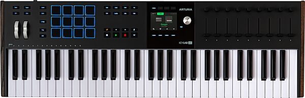 Arturia Keylab 61 Mk3 MIDI Controller Keyboard, Black, Action Position Back