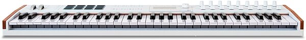 Arturia Keylab 61 Mk3 MIDI Controller Keyboard, White, Action Position Back