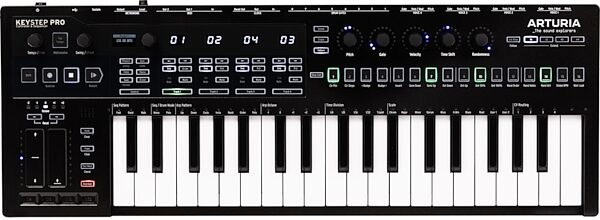 Arturia KeyStep Pro Chroma Keyboard Controller Sequencer, Warehouse Resealed, Action Position Back