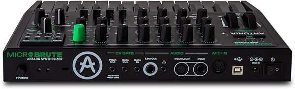 Arturia MicroBrute UFO Analog Synthesizer, New, Action Position Back