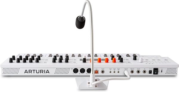Arturia MiniFreak Hybrid Keyboard Synthesizer - Vocoder Edition with Gooseneck Microphone, New, Action Position Back