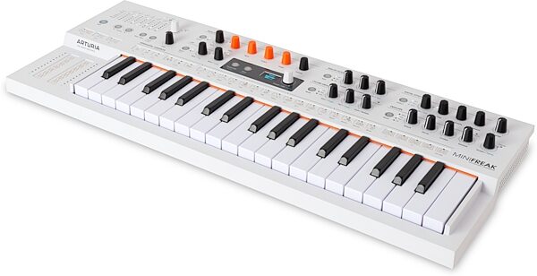 Arturia MiniFreak Hybrid Keyboard Synthesizer - Vocoder Edition with Gooseneck Microphone, New, Action Position Back