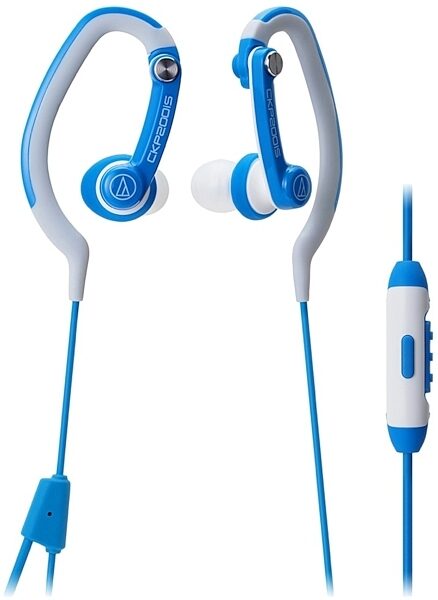 Audio-Technica ATH-CKP200iS In-Ear Headphones, Blue