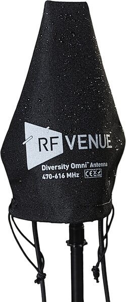 RF Venue Diversity Omni Wireless Antenna, New, Action Position Back
