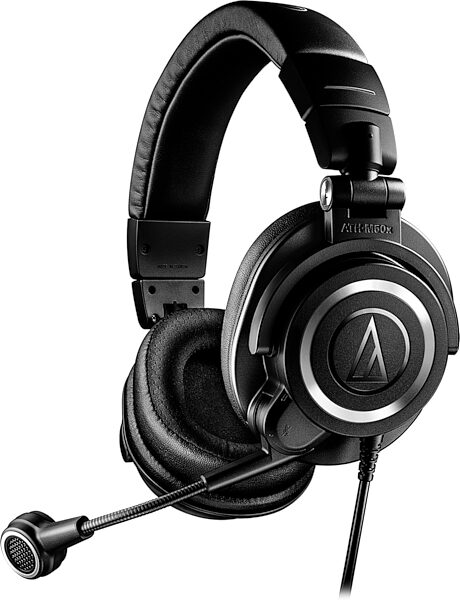 Audio-Technica ATH-M50xSTS StreamSet Streaming Headset, XLR, Analog, Action Position Back