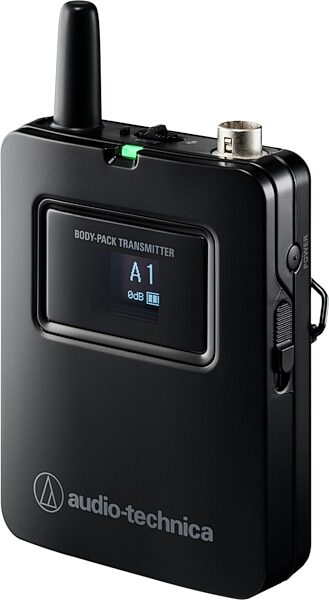 Audio-Technica ATW-1423/L System 20 PRO Dual Combination Wireless Lavalier and Handheld Microphone System, New, Action Position Back
