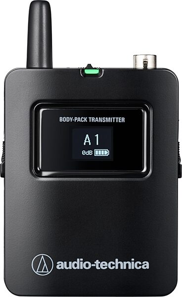 Audio-Technica ATW-1423/L System 20 PRO Dual Combination Wireless Lavalier and Handheld Microphone System, New, Action Position Back