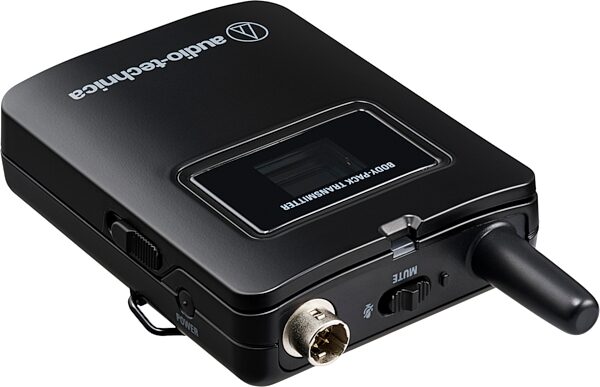 Audio-Technica ATW-1423/L System 20 PRO Dual Combination Wireless Lavalier and Handheld Microphone System, New, Action Position Back