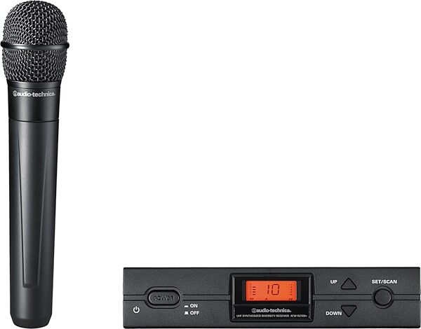 Audio-Technica ATW-2120CI 2000 Series Wireless Handheld Microphone System, New, Action Position Back