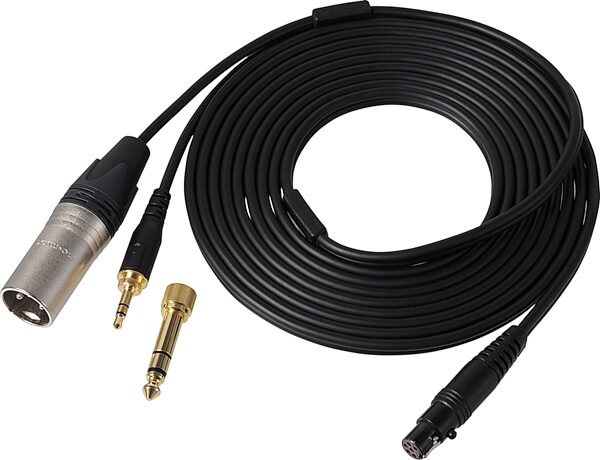 Audio-Technica BPHS2Ca Broadcast Stereo Headset with Cardioid Condenser Microphone, With XLR and TRS connectors, USED, Open Box (Very Good), Action Position Back