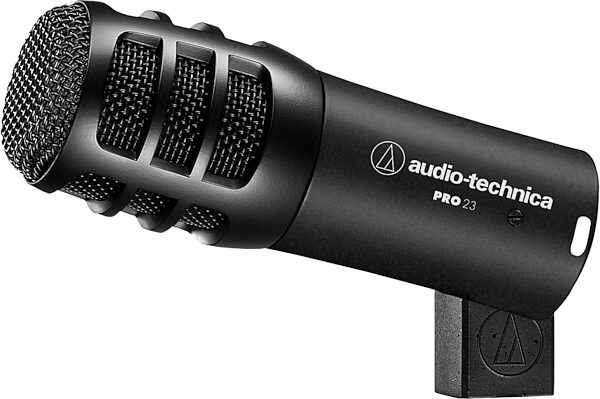 Audio-Technica PRO 23 Cardioid Dynamic Instrument Microphone, Action Position Back