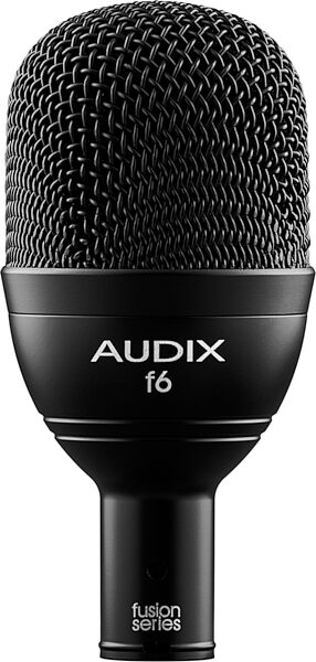 Audix F5 Hypercardioid Dynamic Instrument Microphone, With Audix F6 Microphone, Action Position Back