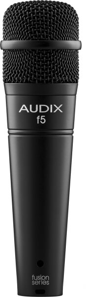 Audix F5 Hypercardioid Dynamic Instrument Microphone, With Audix F6 Microphone, Action Position Back