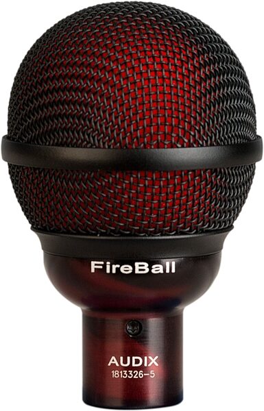 Audix Fireball Cardioid Dynamic Harmonica Microphone, New, Action Position Back