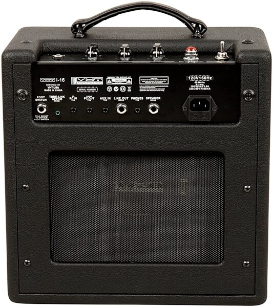 VHT iSeries i-16 Guitar Combo Amplifier, Back