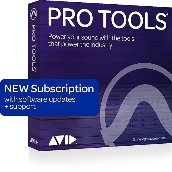 Avid Pro Tools Music Production Software Subscription, Main