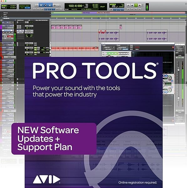 Avid Pro Tools Support Plan: 1-Year Access to Bonus Plug-ins and Avid Support, Support Plan