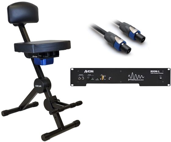 Aviom PFS-1 Tactile Transducer Performance Stool, aviom
