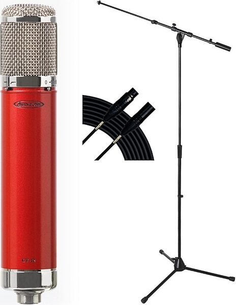 Avantone CV-12 Large-Diaphragm Multi-Pattern Tube Condenser Microphone, With Microphone Pack, Main