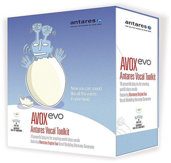 Antares AVOX Evo Vocal Software (Mac and Windows), Main