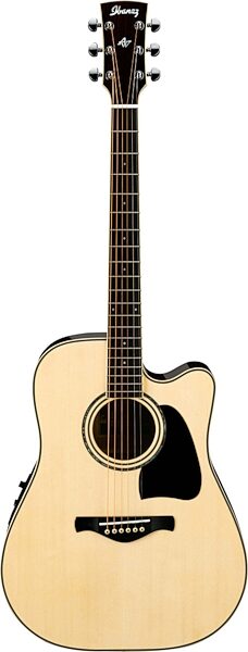 Ibanez AW300ECE Artwood Acoustic-Electric Guitar, Natural