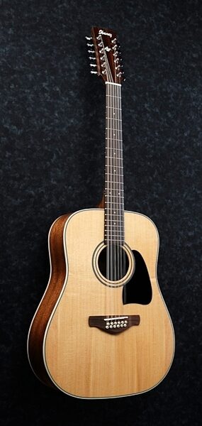 Ibanez AW8012 Artwood Acoustic Guitar, 12-String, Side