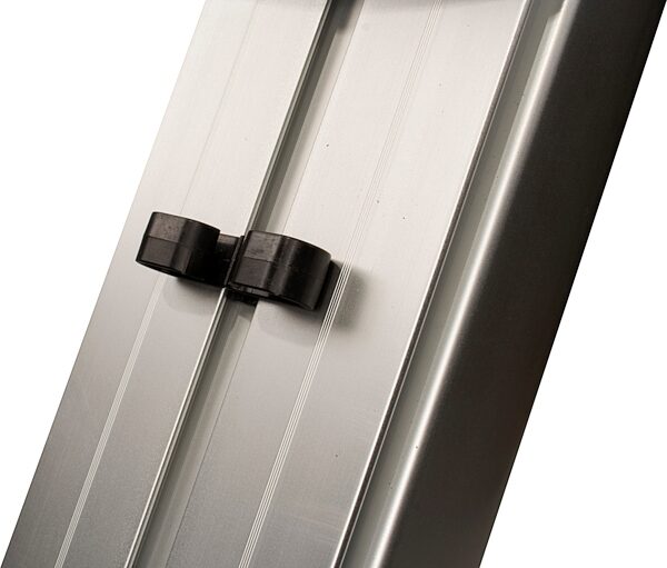 Ultimate Support AX-48 PRO APEX Keyboard Stand, Silver, Detail Side