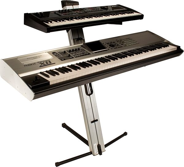 Ultimate Support AX-48 PRO APEX Keyboard Stand, Silver, Main