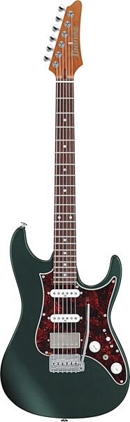 Ibanez AZ2204N Prestige Electric Guitar (with Case), Ivy Green Metallic, Action Position Back