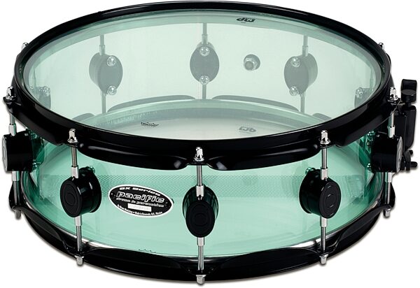 Pacific Drums Acrylic Snare Drum, Coke Bottle Green