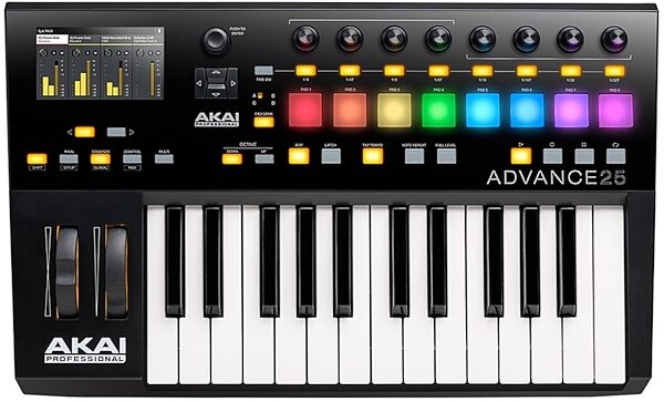 Akai Advance 25 USB MIDI Keyboard Controller, 25-Key, Main